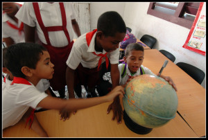 Students of all ages were well informed in the lead up to Matthew. Helping to expel the threat of fatalities. Photo (cc)