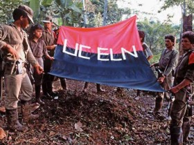 Flag of the Ejército Nacional de Liberación