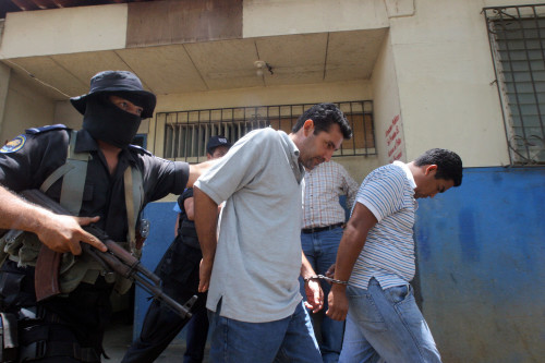 Two alleged members of the Mexican Sinal