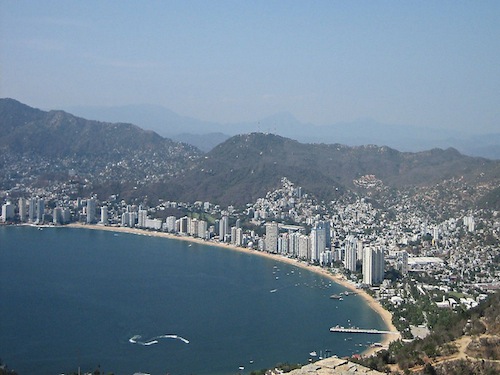 Acapulco is located in the dangerous state of Guerrero, México.
