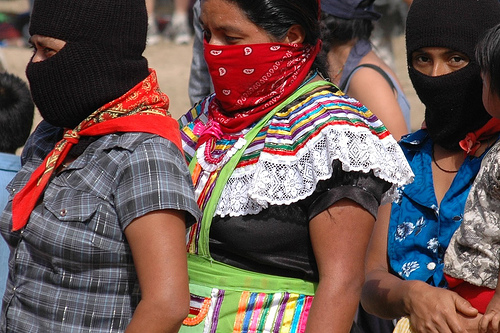Indigenous women from Chiapas, Mexico