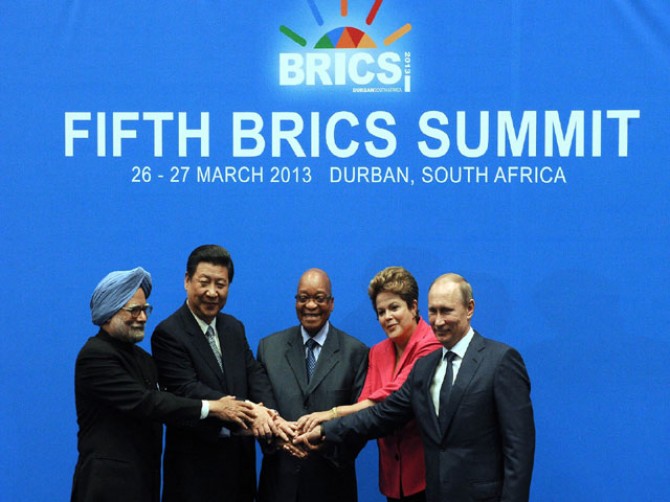 Leaders meet at the 5th annual BRICS summit in Durban.