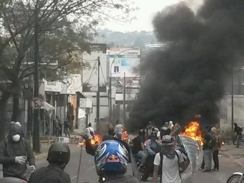Plaza Altamira 12 March
From Twitter user Anonymous Venezuela