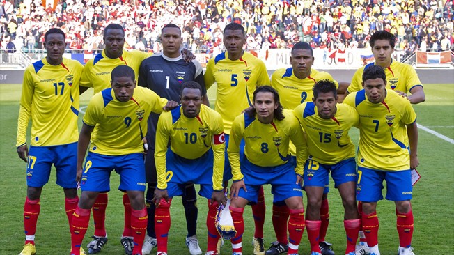 Ecuador's World Cup team