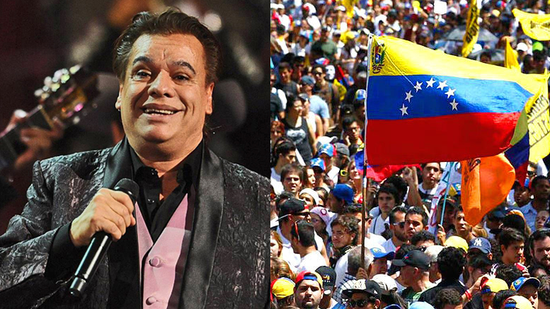 What does the Venezuelan crisis and Mexican Singer Juan Gabriel's death have in common? Photos (c) Univsion 2016