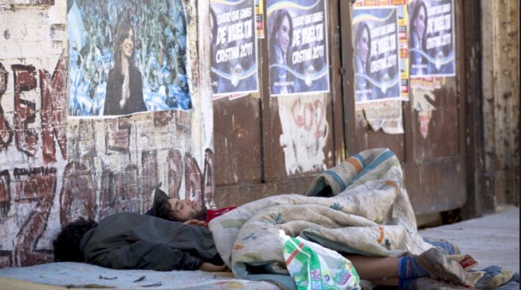 Day of Peronist Loyalty began as the world roared with World War II. Argentina has roared with the rise and fall of Peronism ever since. Photo (c) Clarin 2011