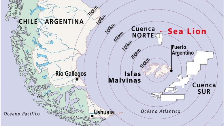 Stock market expectations about Falkland Island oil findings are increasing. And Rockhopper is not the only one involved in the business. Photo (c) Telam 2016