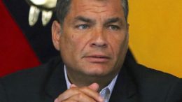 Widely regarded as a populist, Correa (like the other Bolivarian leaders) remains a deeply divisive and complex statesman. Photo (cc) Wikimedia, Agencia de Noticias ANDES