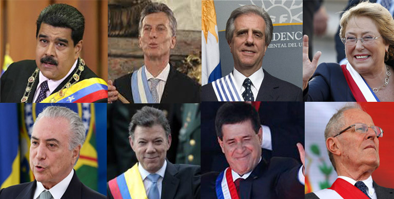 Since many South American nations have dollar driven debts, the fact that the U.S dollar is expected to remain strong in the immediate future, many governments will struggle to pay their debt fees and experience a decline in budget revenues.