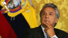 Mr. Moreno has yet to send a distinct message that signals significant change in the economic model and support for more environmentally-conscious policies. Photo (cc) Agencia de Noticias ANDES.