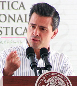 Mexico's President, Enrique Peña Nieto. Photo (cc), Wikimedia, Aristóteles Sandoval