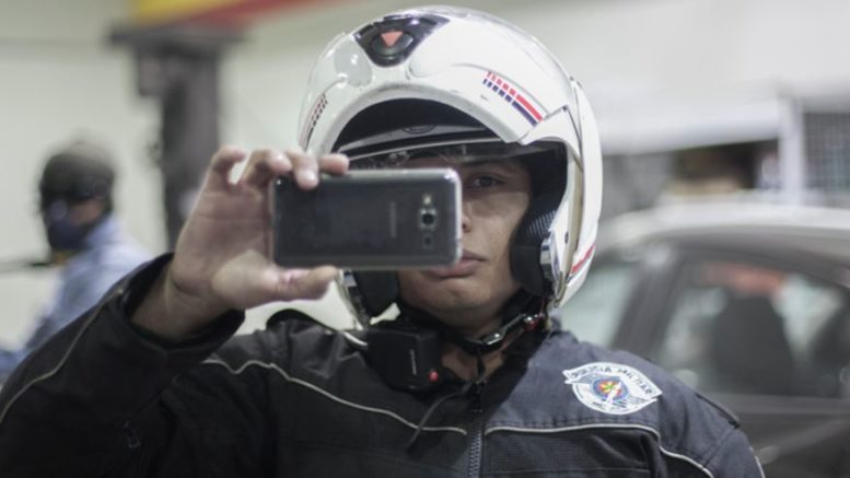 Military Police has been secretly authorized to film demonstrators and store information. Photo (c) plus55 2017