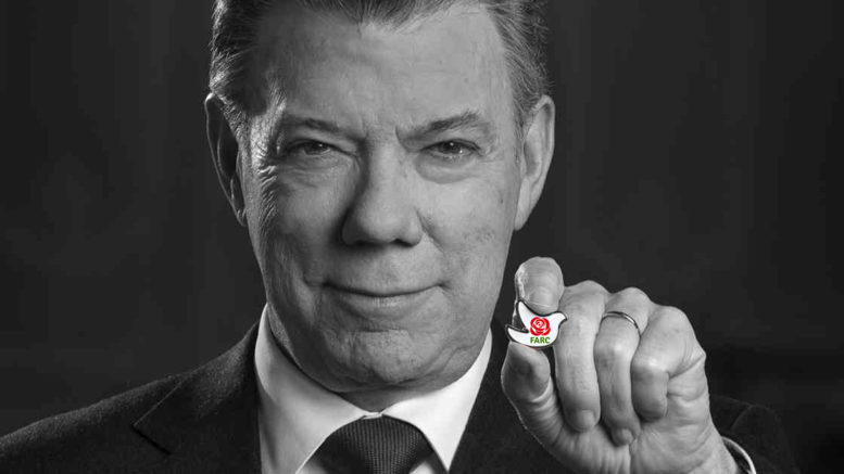 When a lemon-in-the-eyes social experiment symbolizes the prospective hope yet logical reservation of one terrorist organizations' transition into peace. Photo (c) Semana 2016; FARC logo artistically  added.