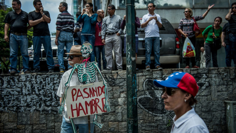 Today's Venezuela empowers those capitalizing from its destabilization. Opposition may usher marketable pro-US alternatives to crisis-era Bolivarians. Photo (c) The New York Times 2017