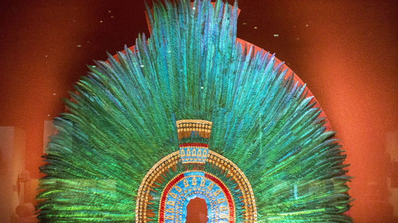 Spanish conquest of Latin America-era treasures are among world-renown museum's most valuable. Moctezuma's crown is no exception. And Mexico wants it back. Photo (cc) Thomas Ledl / Wikimedia 2015